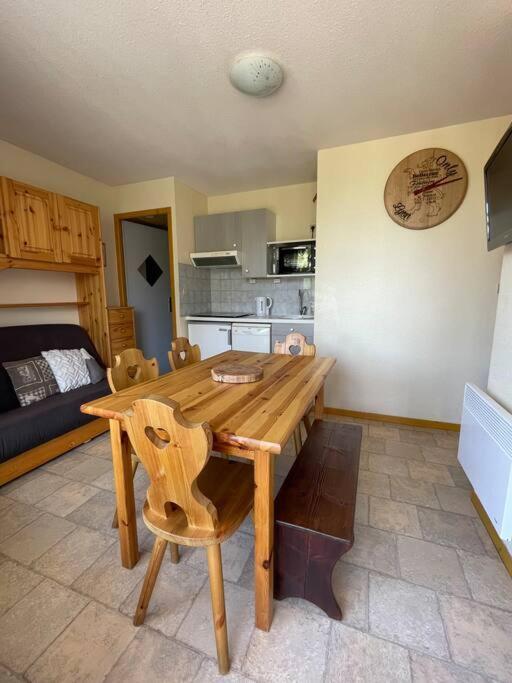 Appartement aux pieds des pistes - Panorama 1350 La Plagne Extérieur photo